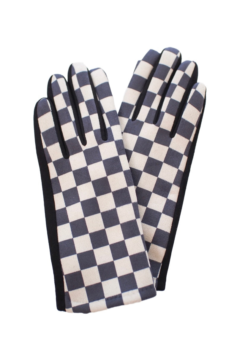 Checkered Gloves