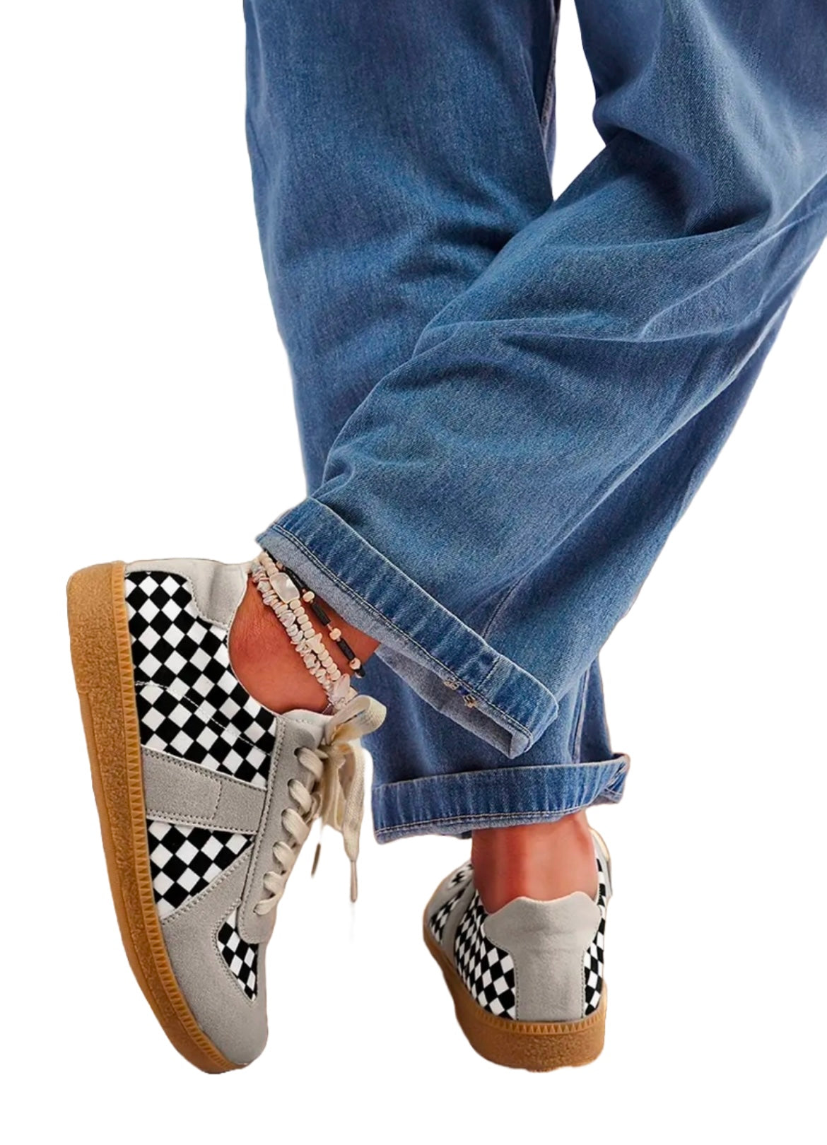 Checkered Sneakers