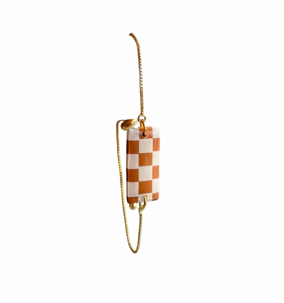 Checkered Clay Bracelet