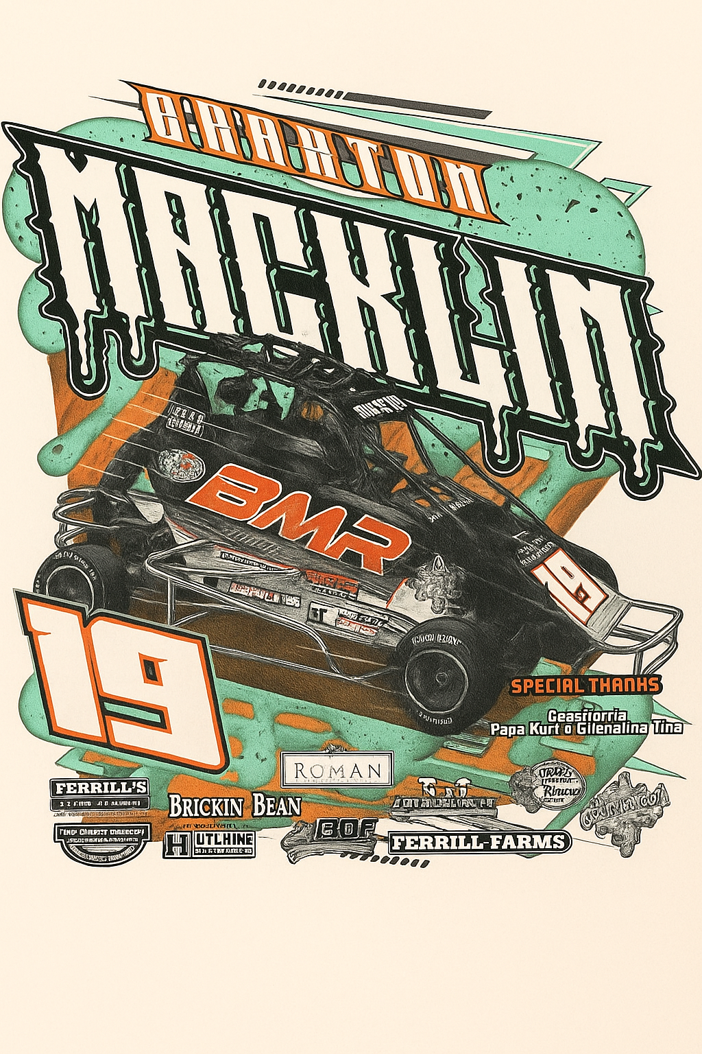 Pre-Order Brixton Macklin Racing Shirts