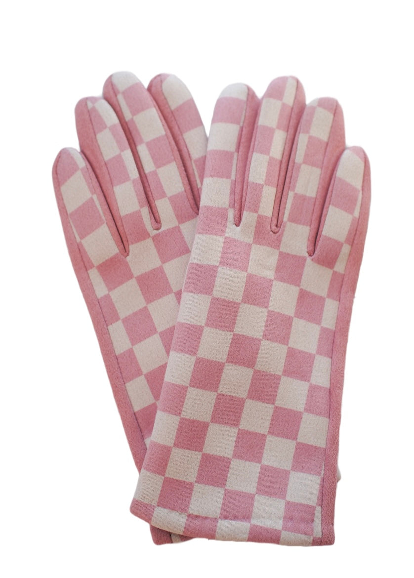 Checkered Gloves