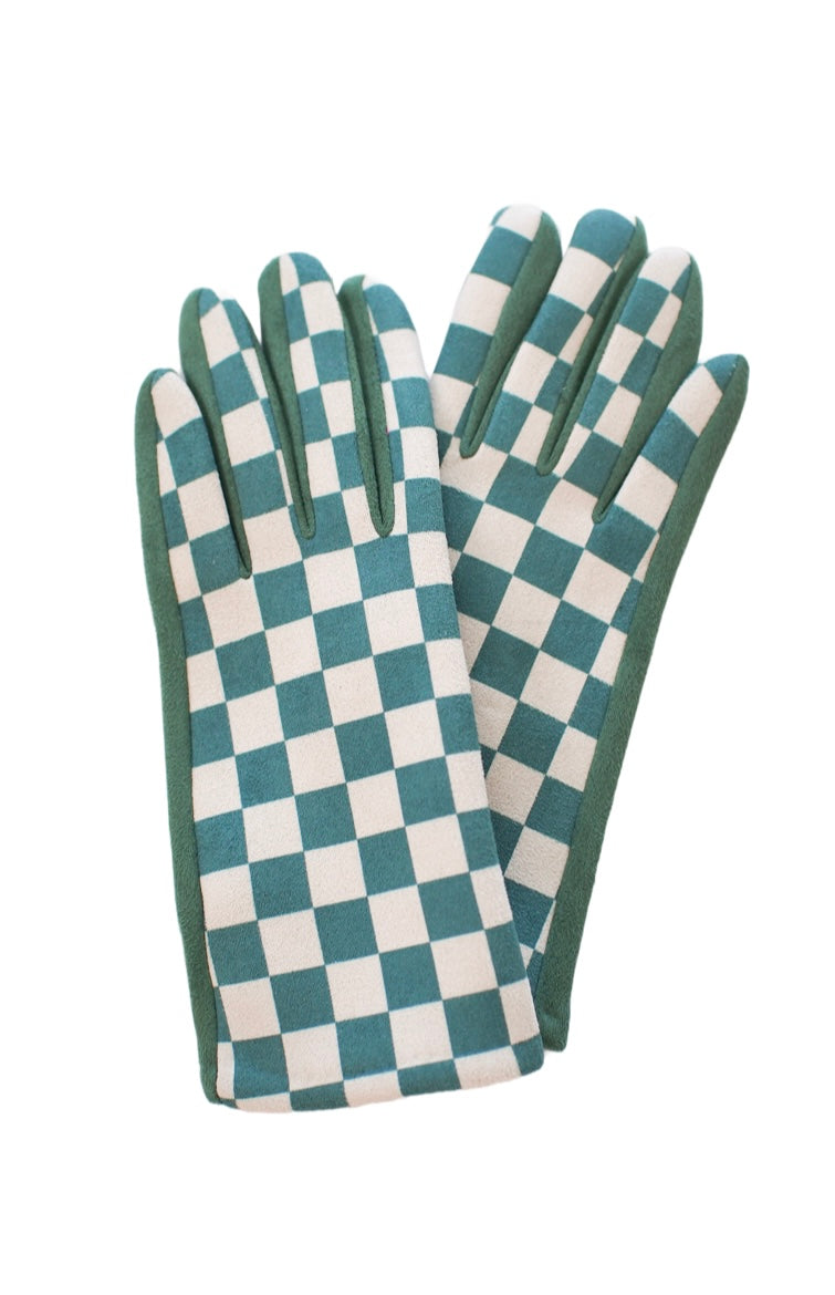 Checkered Gloves