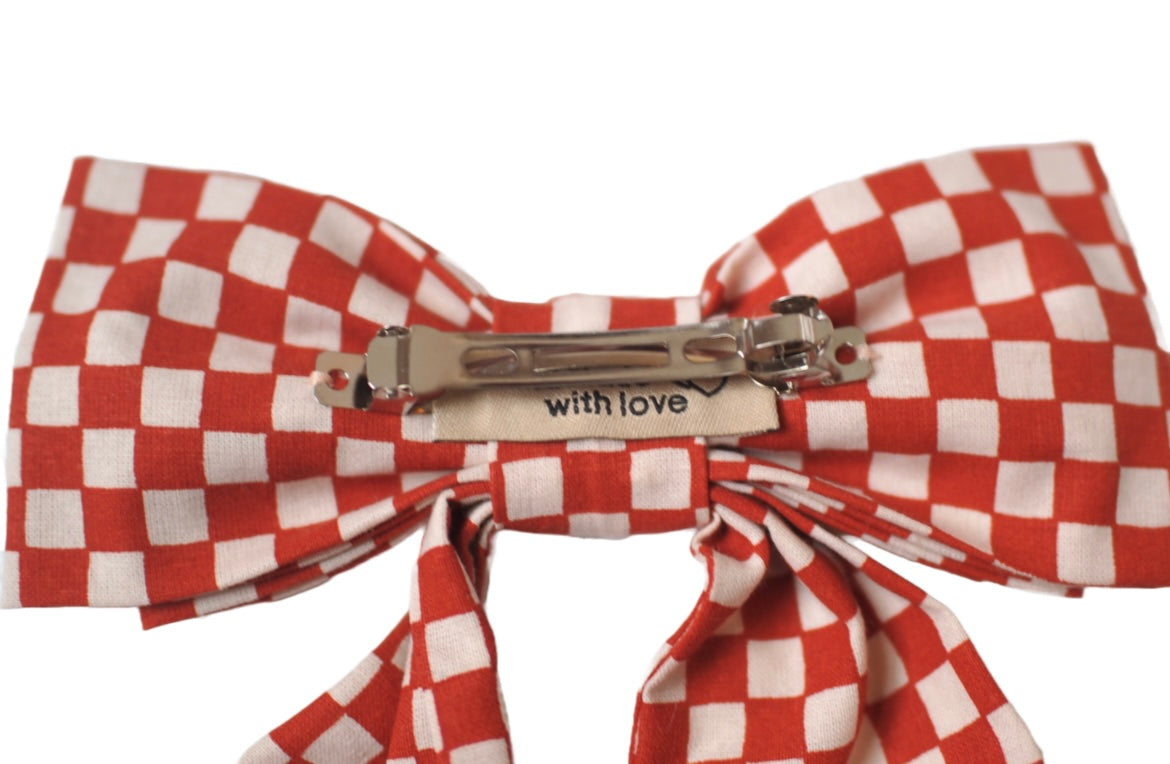 Rust Hair bow