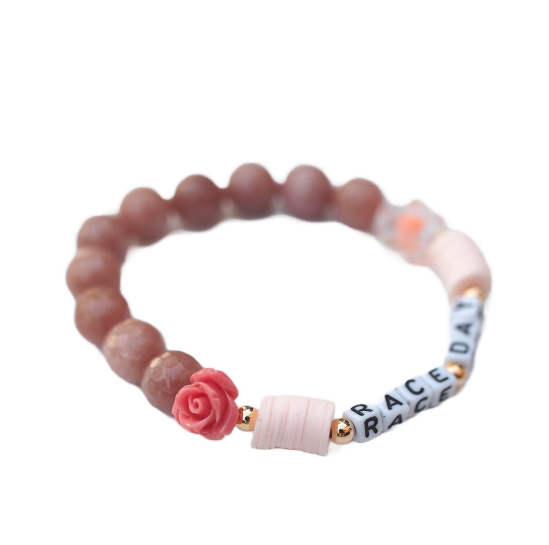 Mauve Adult Race Day Bracelets