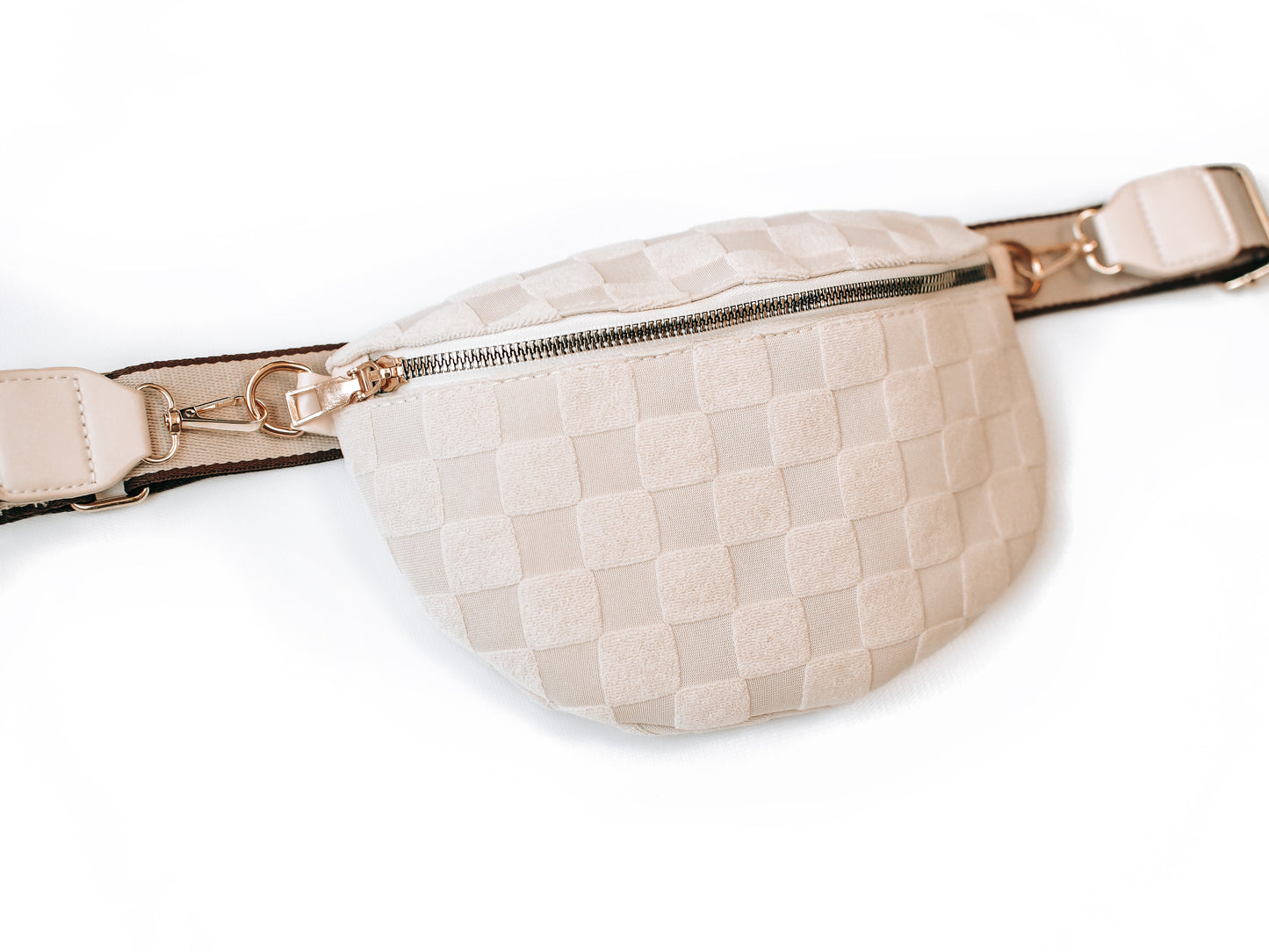 Checkered Belt Bag