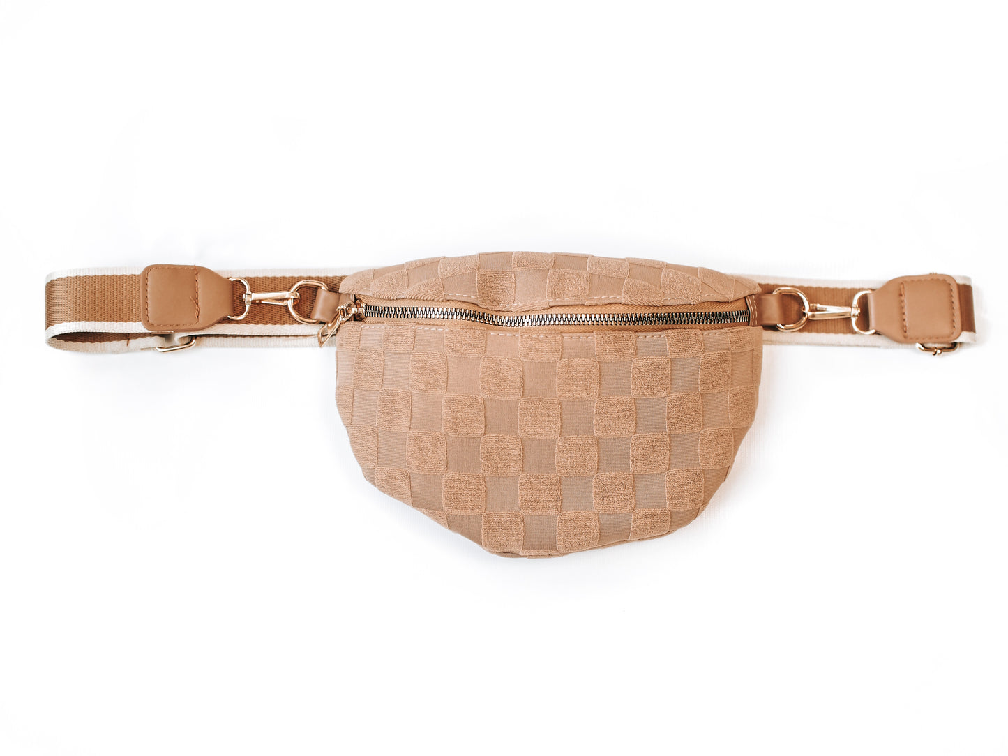 Checkered Belt Bag