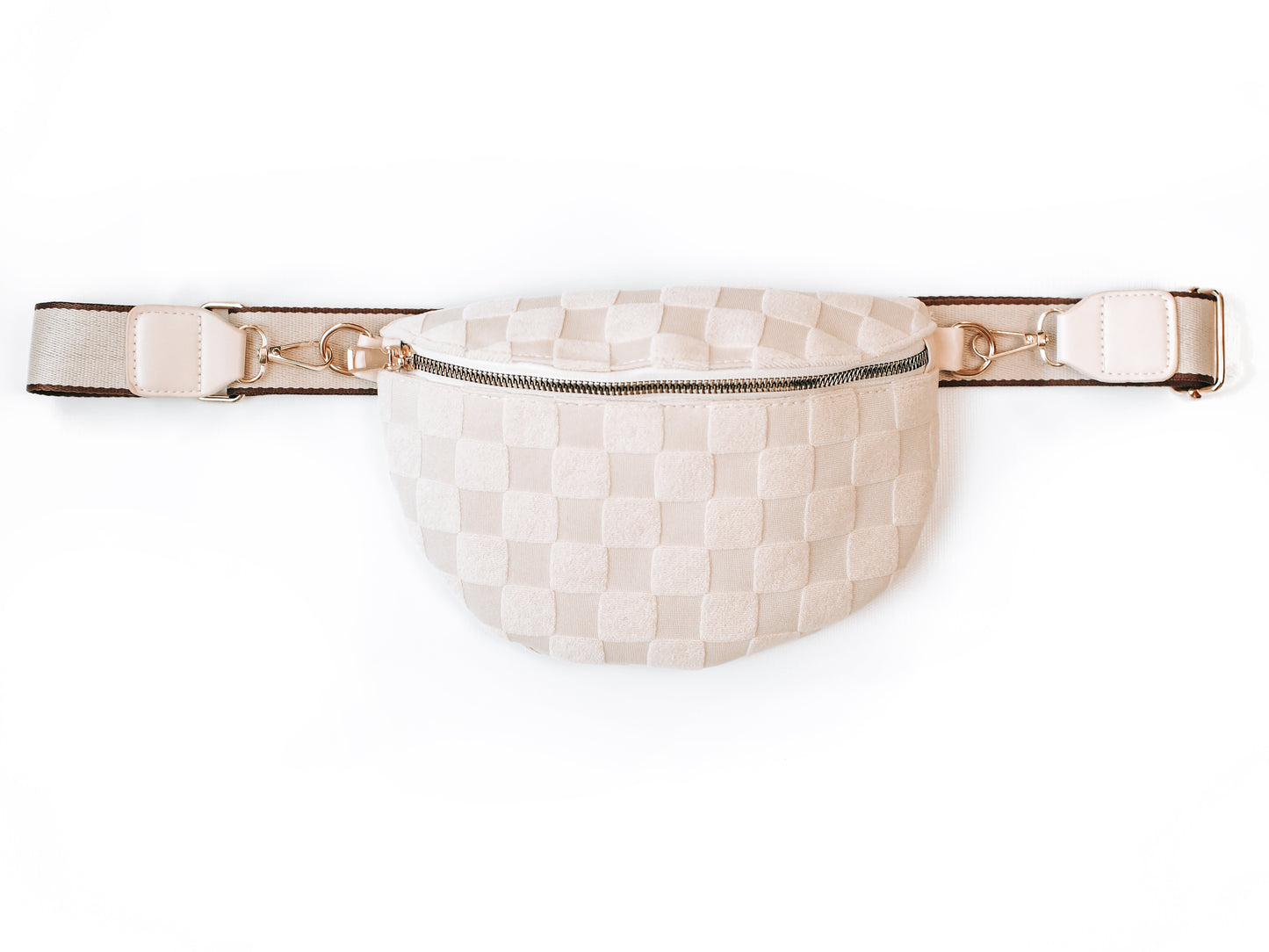 Checkered Belt Bag