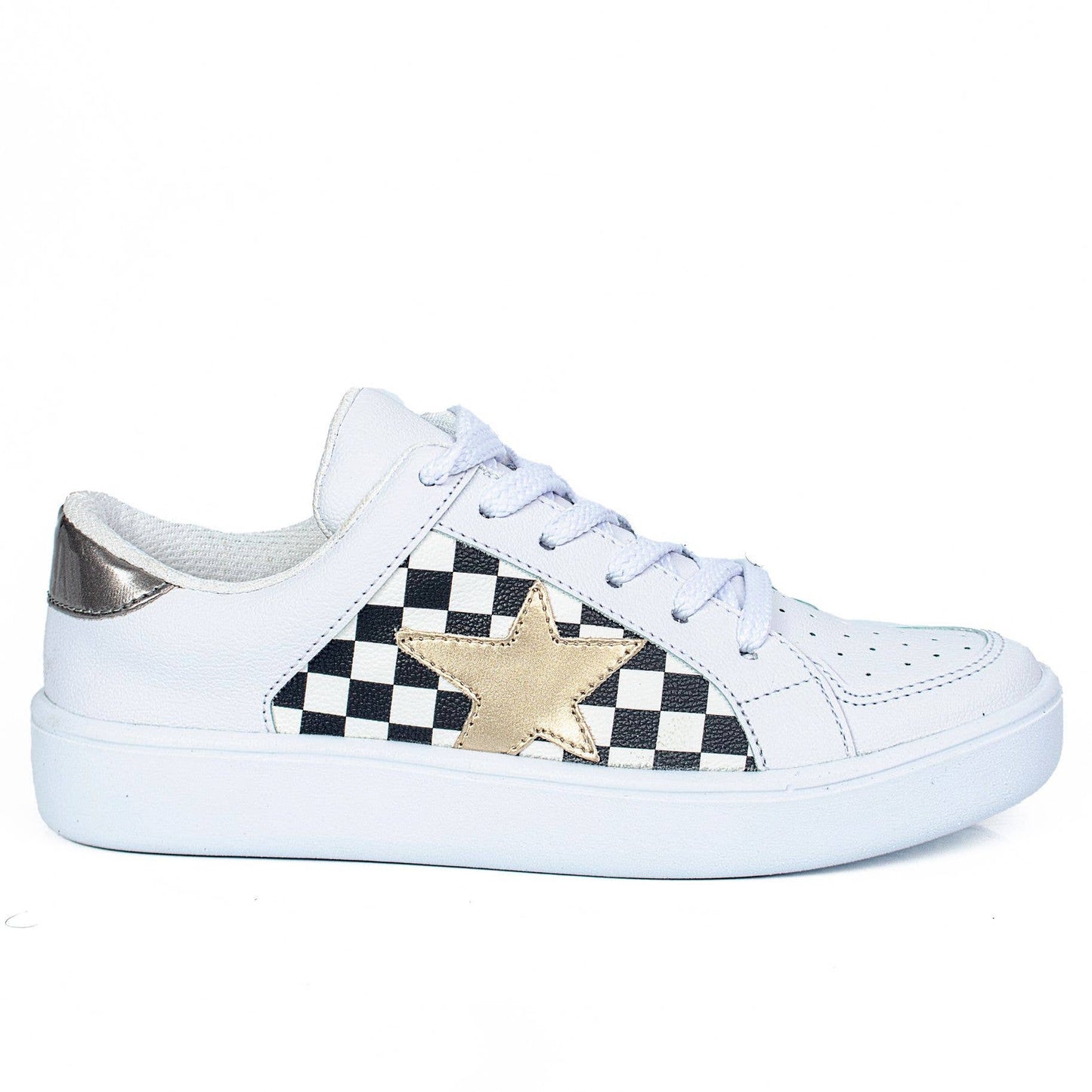 Checkered Star Sneakers