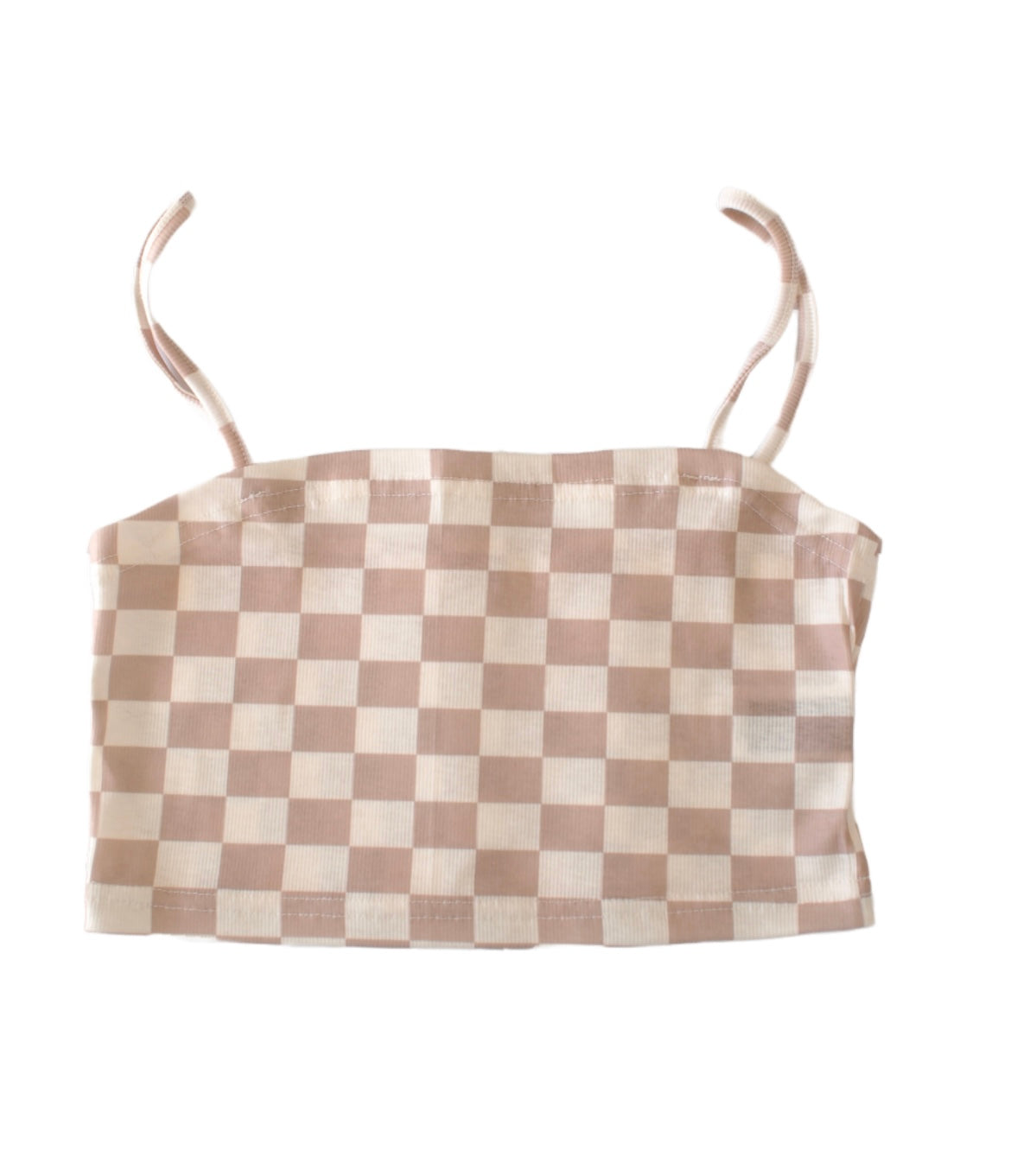 Beige Crop Top