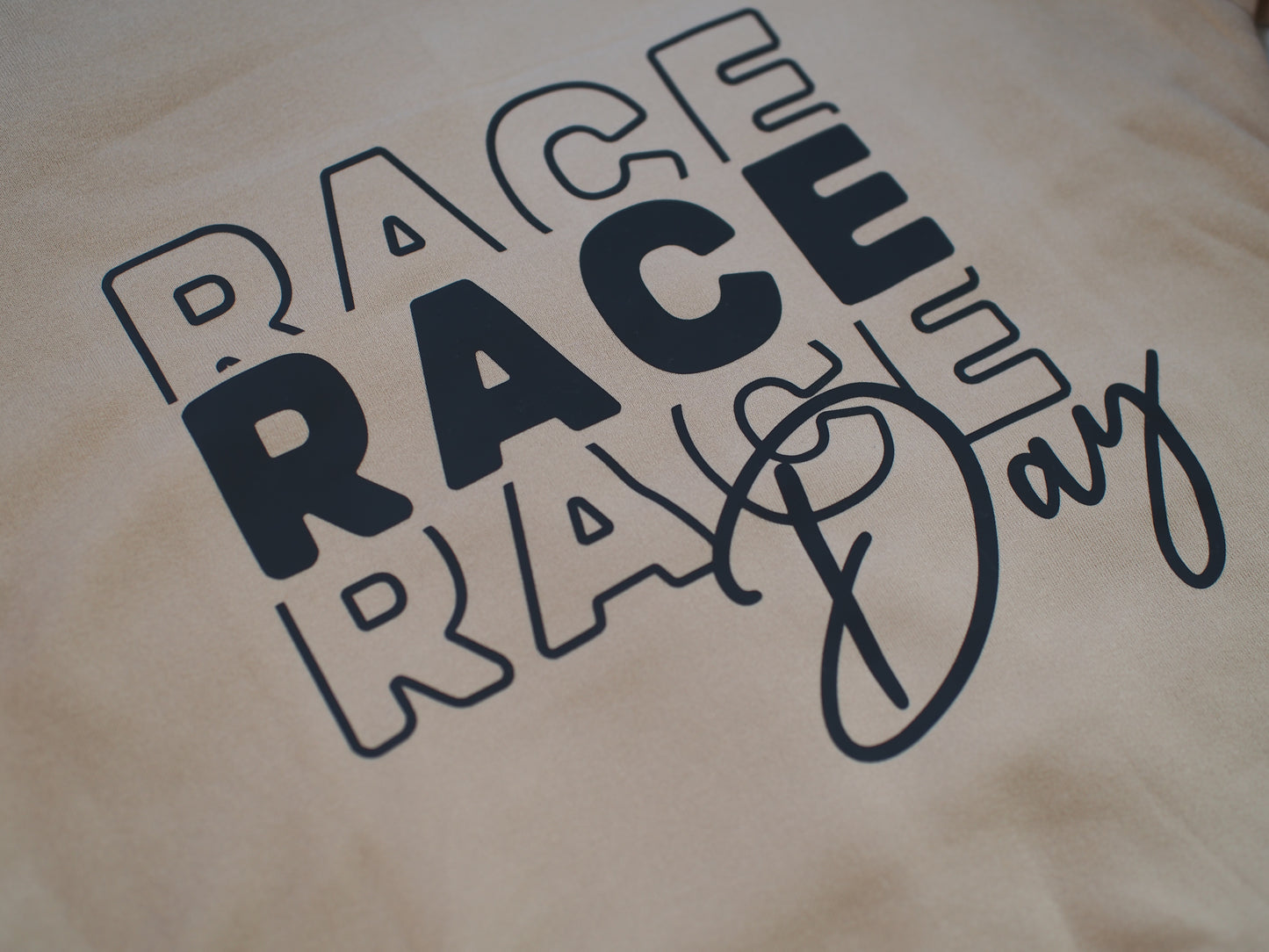 Tan Race Day Sweatshirt