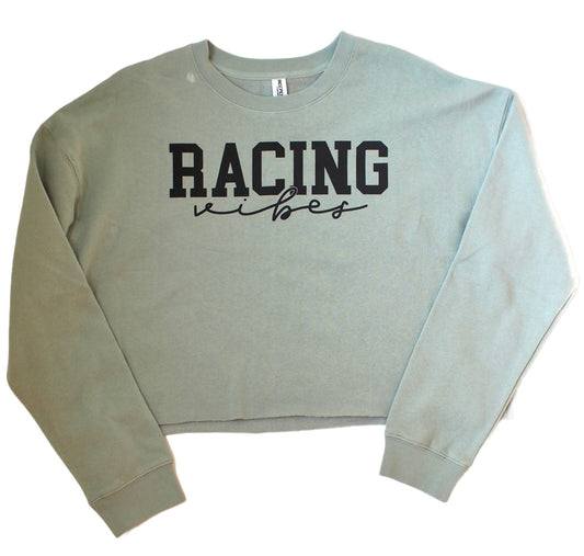 Racing Vibes Crop Sweatshirt