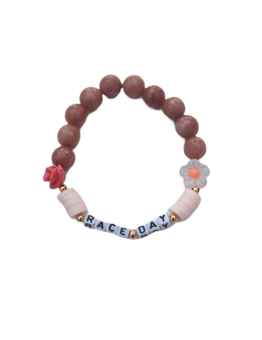 Mauve Adult Race Day Bracelets