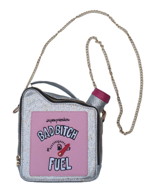 Silver Gas Can Purse