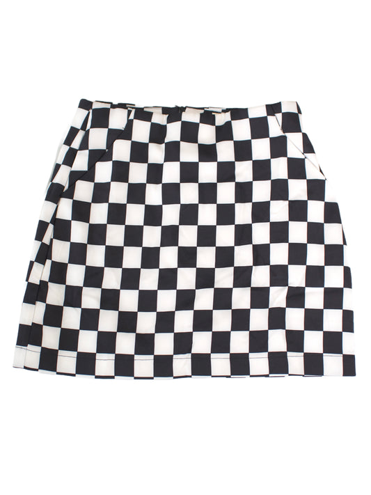 Checkered Mini Skirt